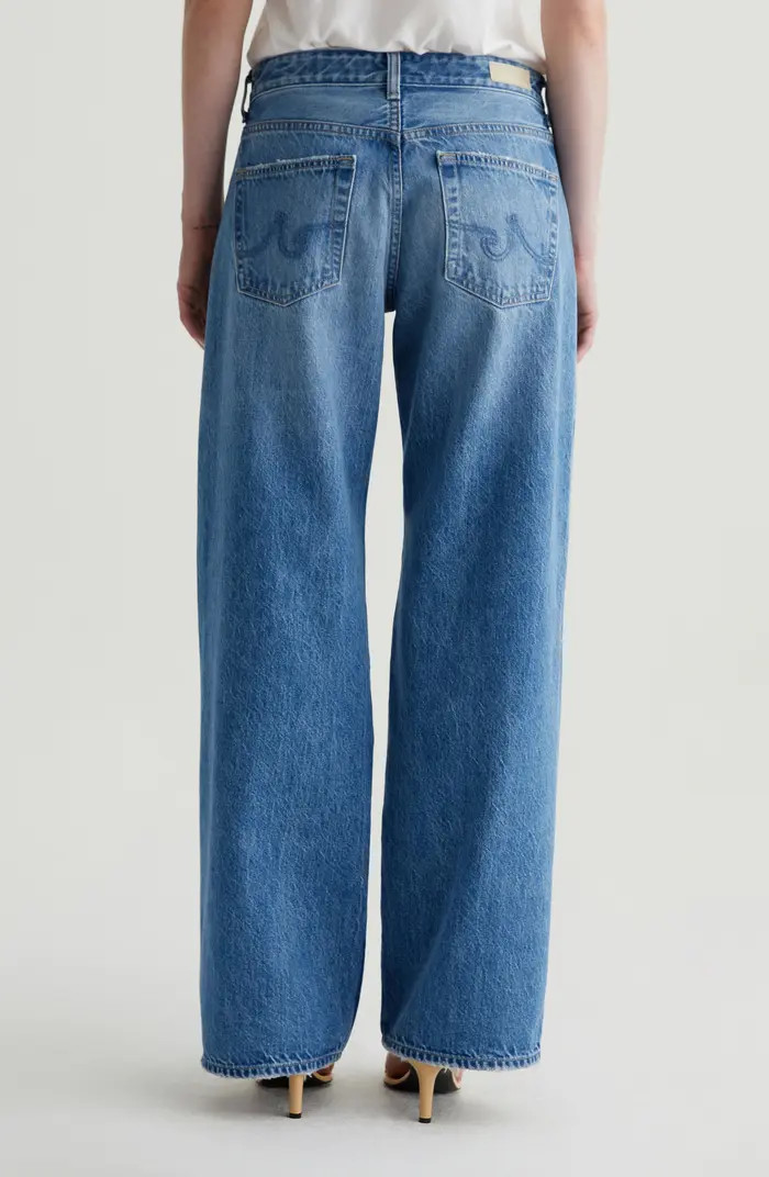 AG Adria Low Rise Baggy Wide Leg Jeans | Nordstrom | Nordstrom
