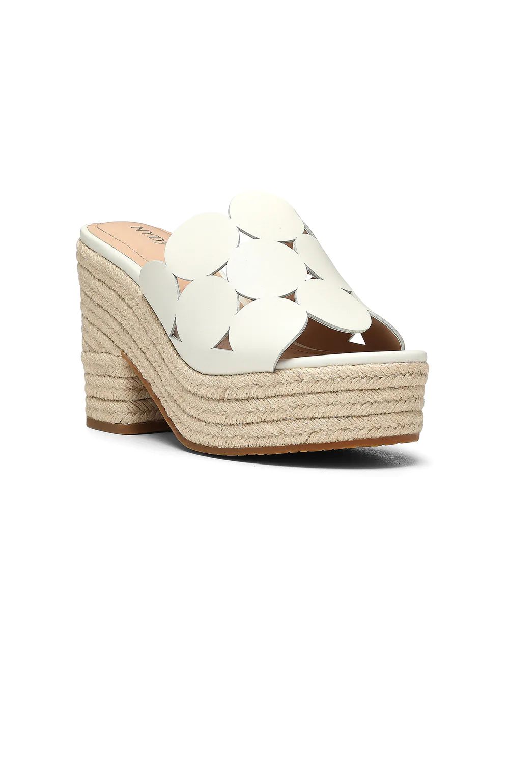 Helene Platform Sandals - Off White | NYDJ