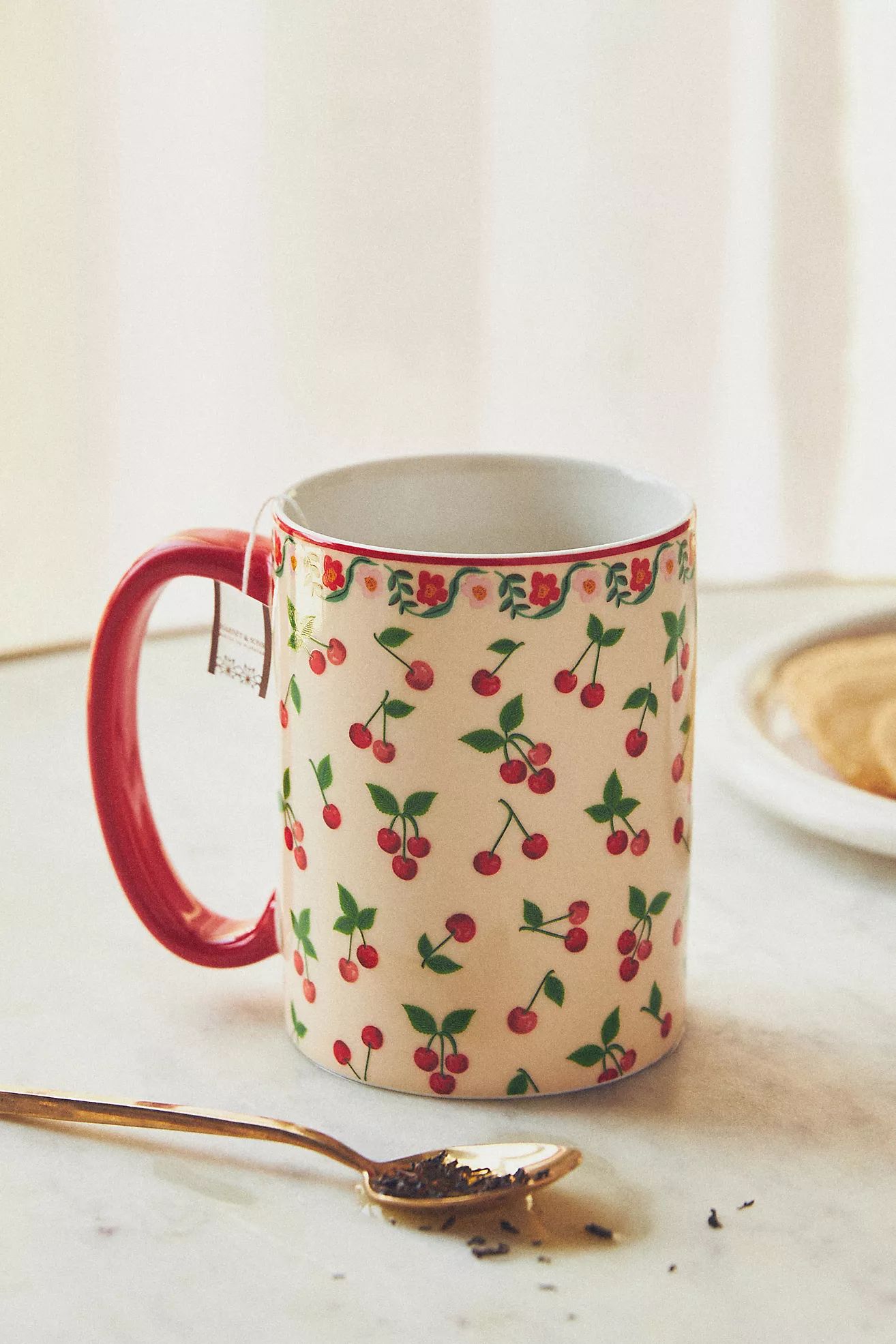 Rifle Paper Co. Cherries Mug | Anthropologie (US)