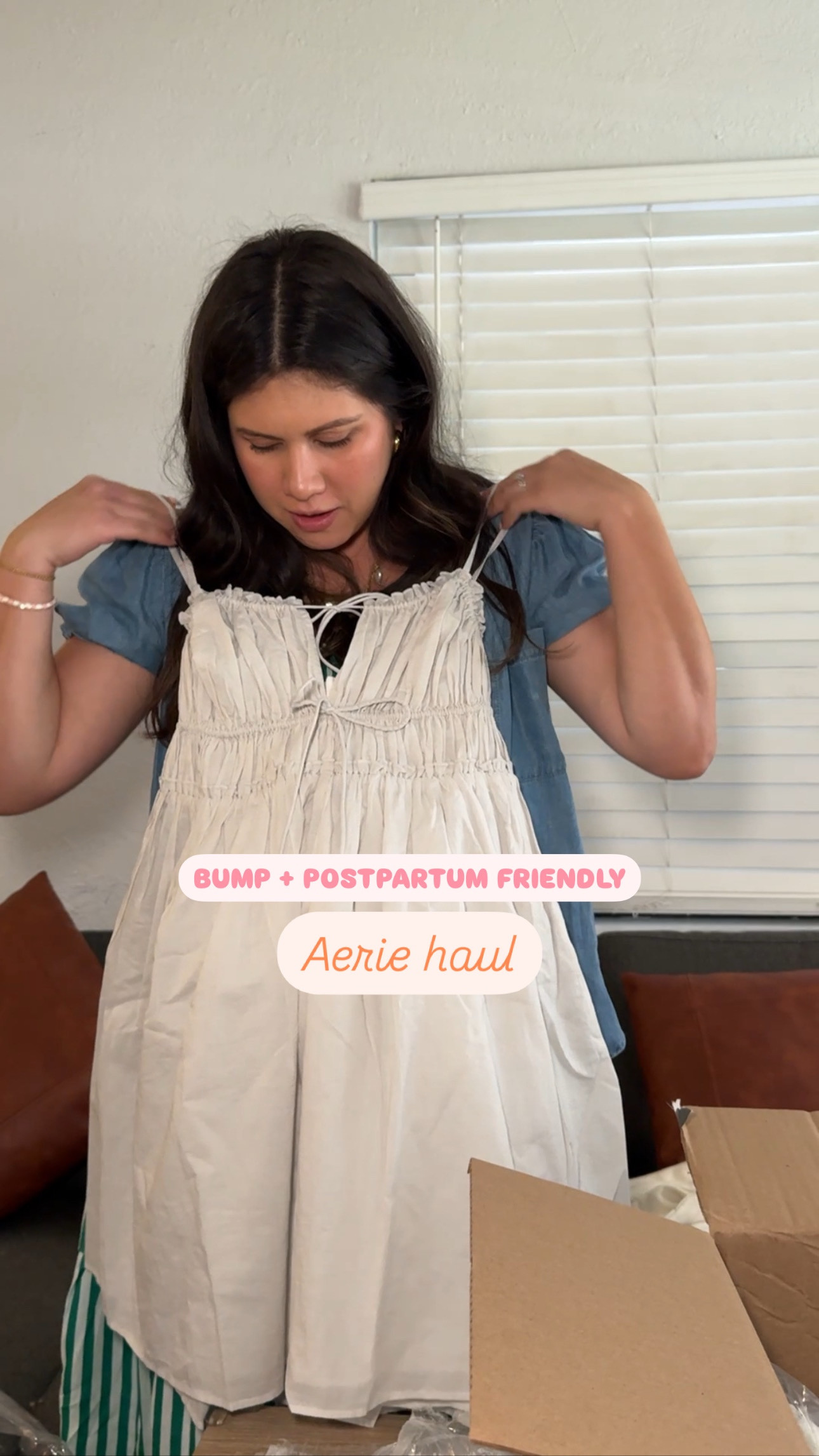 Aerie is one of my top stores for finding bump friendly + postpartum pieces I can wear for many stages of pregnancy and after! It’s always amazing quality and is so soft, stretchy and comfortable! They have additional 30% off almost everything rn, run!! 

#LTKSaleAlert #LTKBump