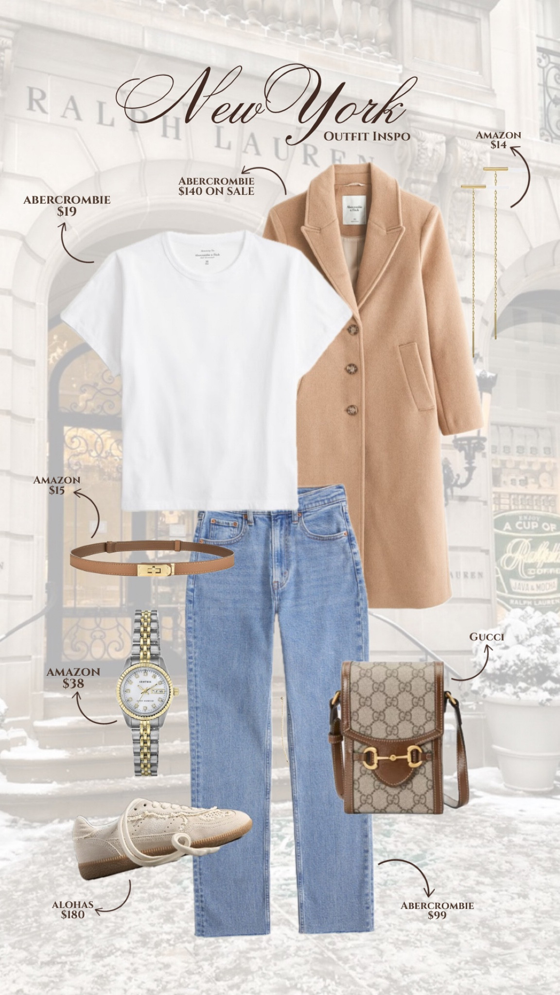 Casual New York Outfit Inspoired