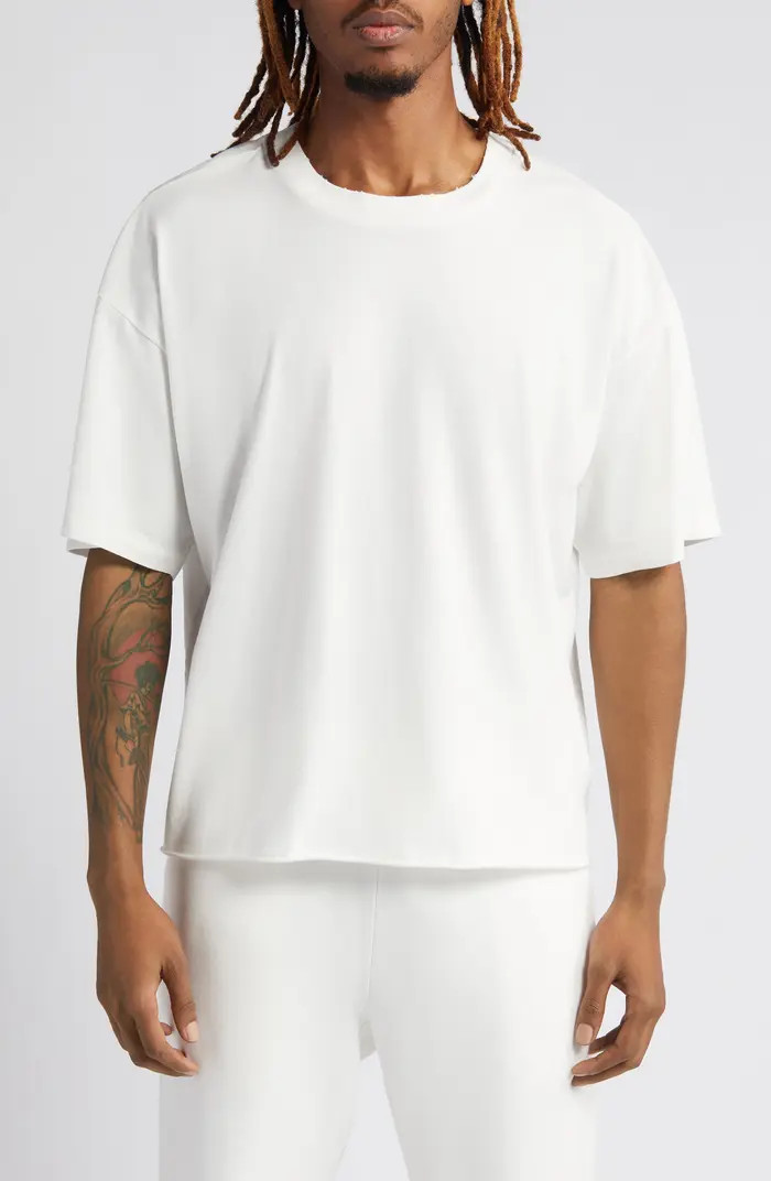 Elwood Core Oversize Crop Cotton T-Shirt | Nordstrom | Nordstrom