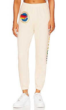 Aviator Nation AV Sweatpant in Vintage White from Revolve.com | Revolve Clothing (Global)