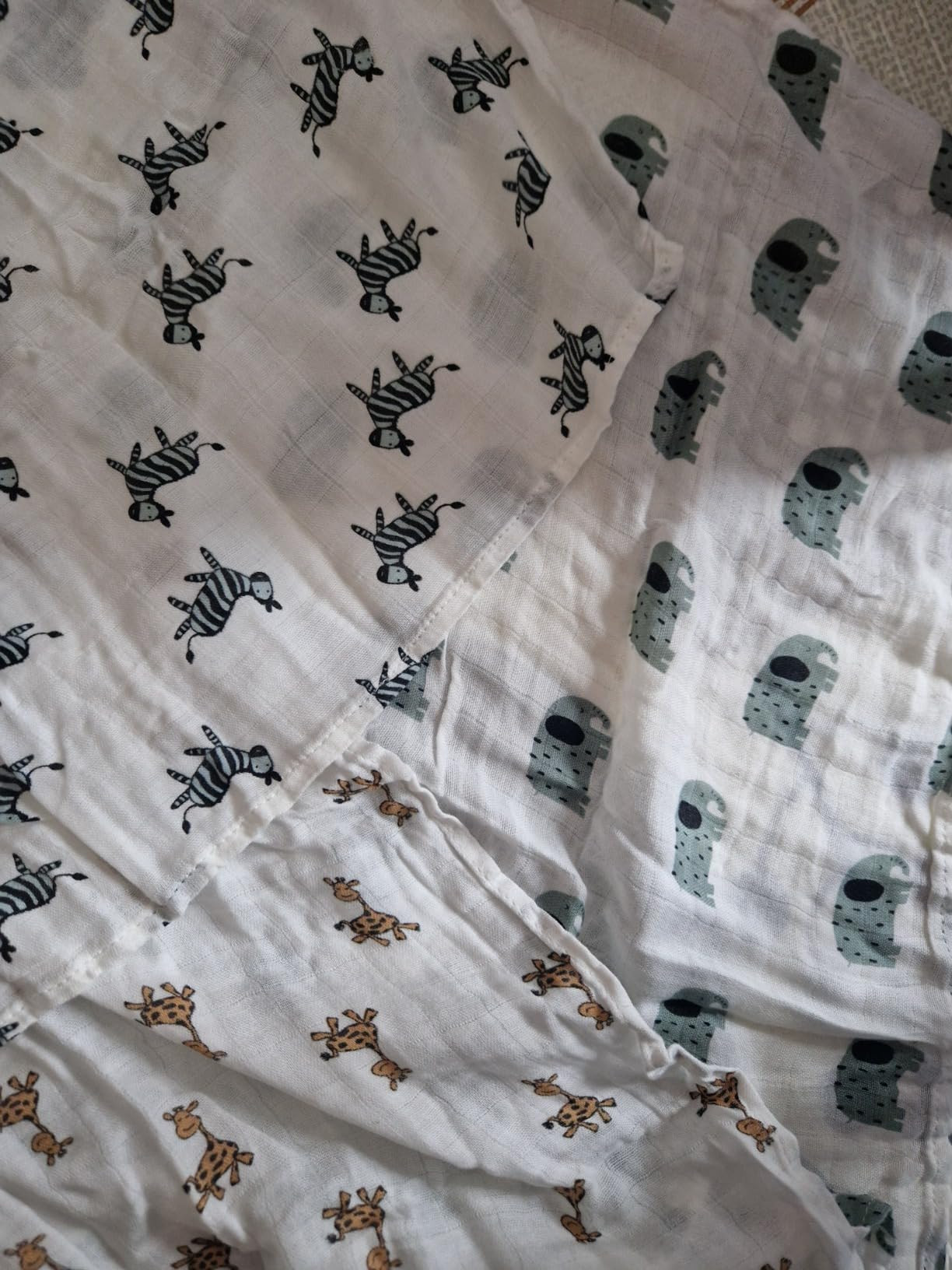 GLLQUEN BABY Muslin Squares Cloth for Baby, 6pack 70cm x 70cm Cotton Burp Cloths for Newborn, Abs... | Amazon (UK)