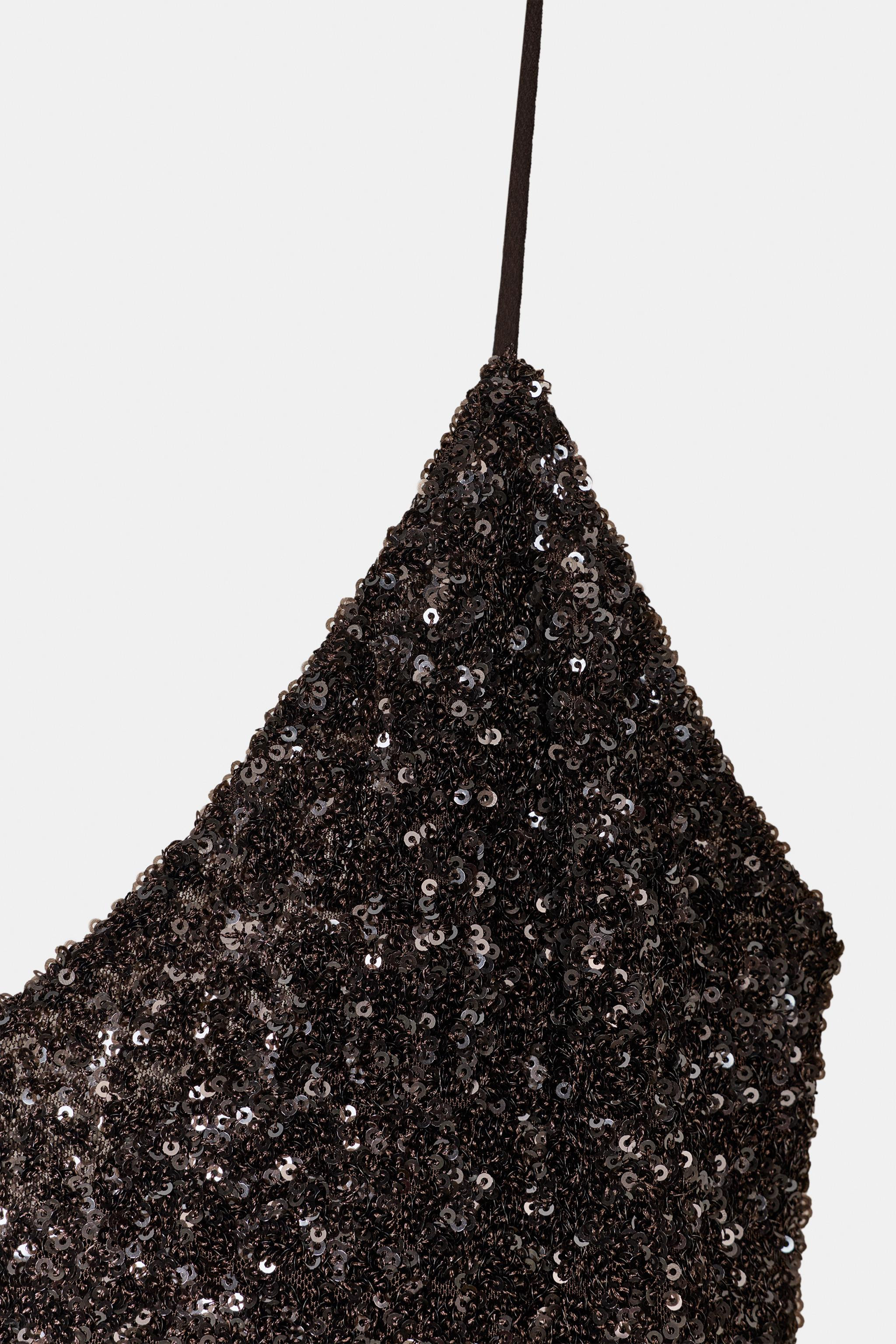 ZW COLLECTION LIMITED EDITION SEQUIN MAXI DRESS | Zara US