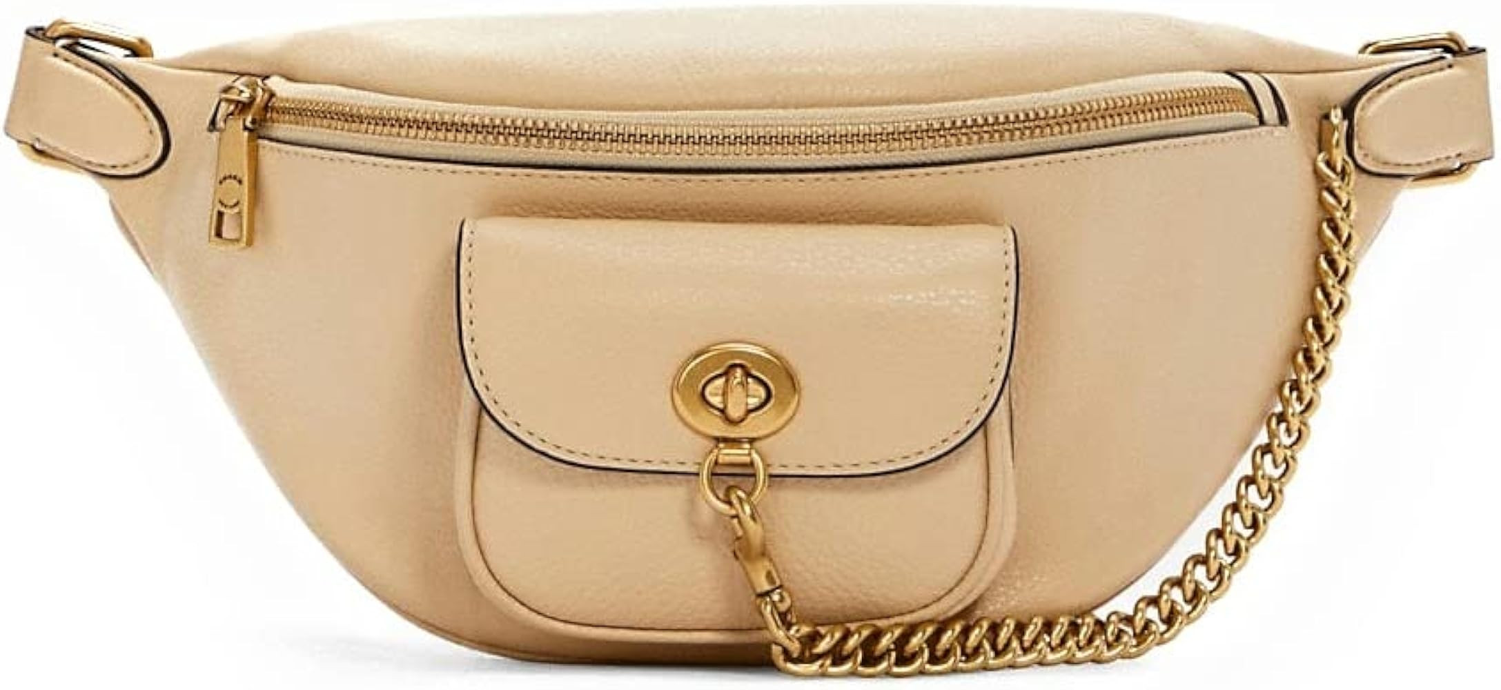 COACH Womens Coach X Jennifer Lopez Chain Belt Bag (IM/Cream) | Amazon (US)