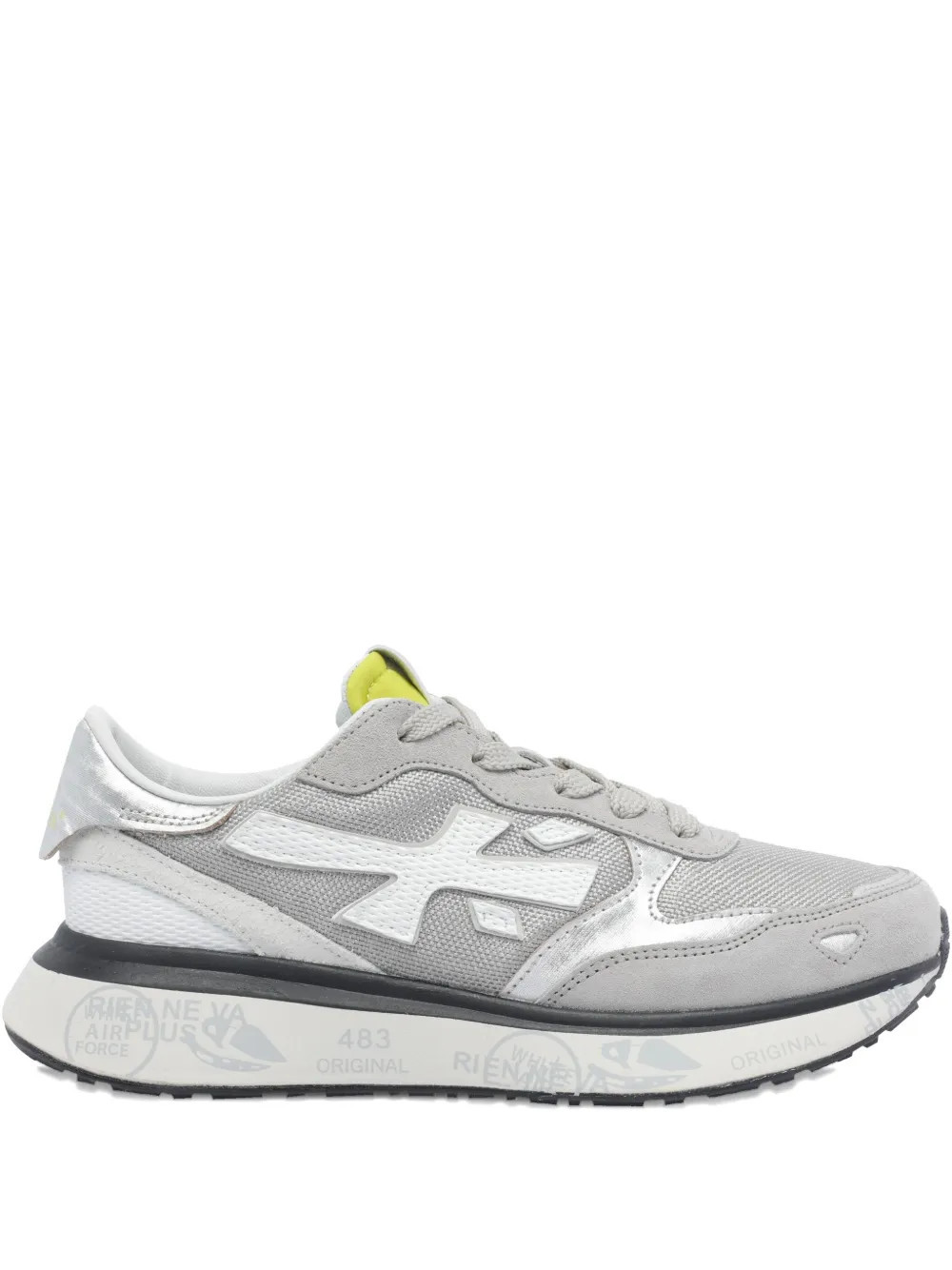 Premiata Lauryn logo-detail sneakers - Grey | Farfetch Global