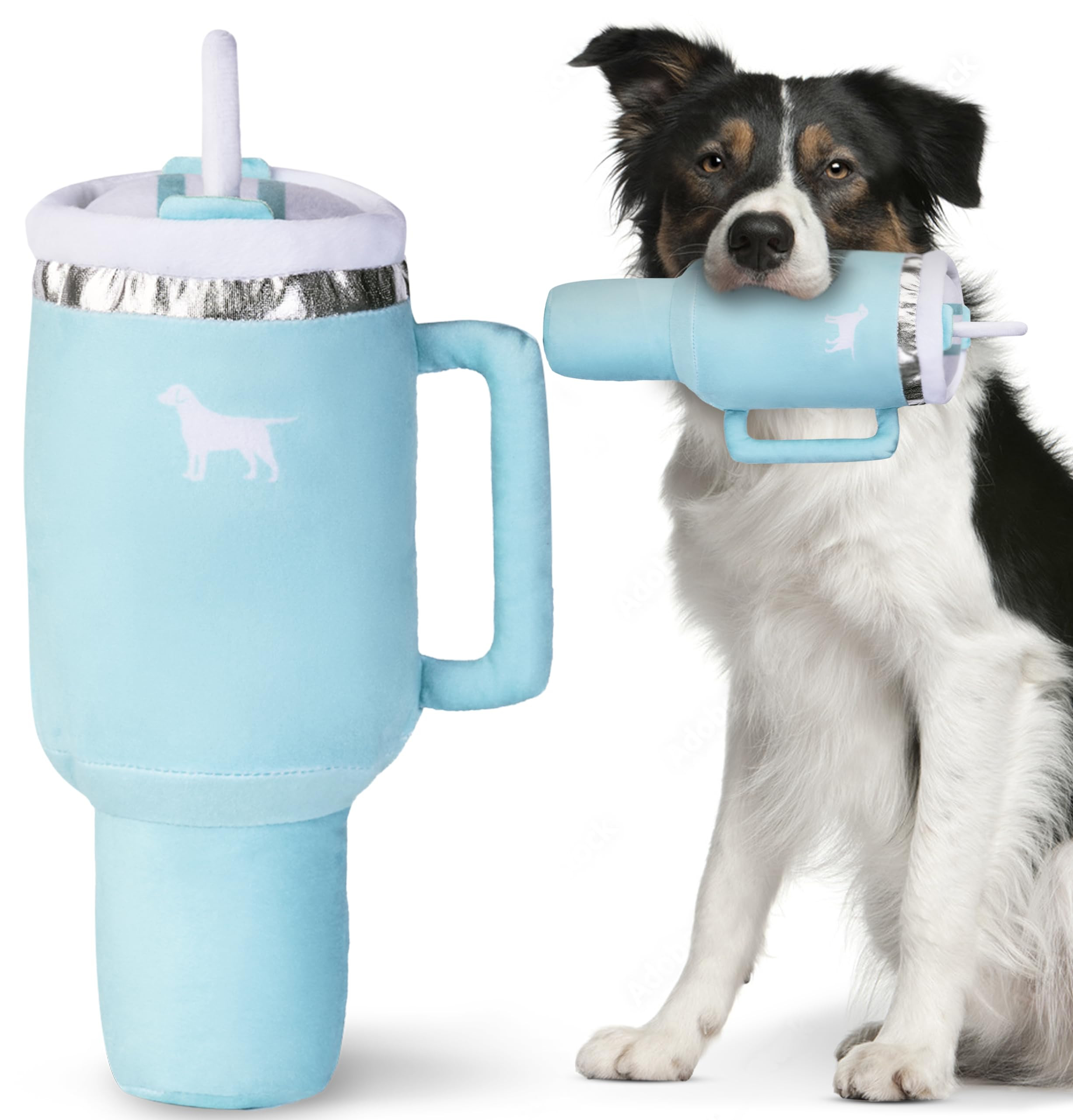 Pup Cup Tumbler Dog Toy – Cute Girl Dog Toy, Christmas & Birthday Gift, Interactive Squeaker, F... | Amazon (US)