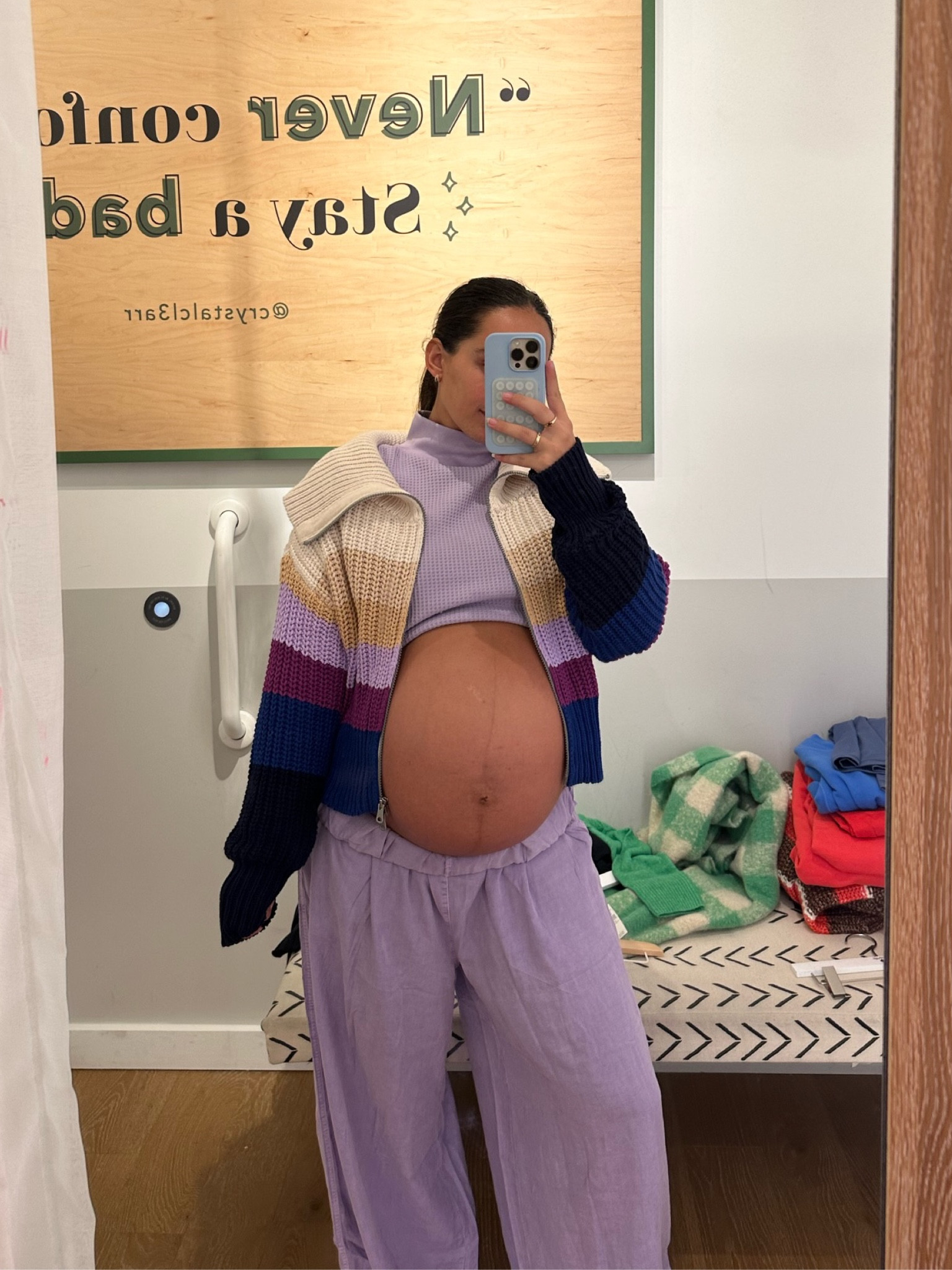 aerie’s newest arrivals are seriously so cute and perfect for winter and the coming chilly weather ❄️

I dozed up in this cropped zip up for a looser more oversized fit and I love it💜 everything I’m wearing is 31% off currently on the Aerie site!

fall outfits | loungewear | aerie | cold weather outfit | winter style | winter outfits | colorful basics | sweater | blanket scarf | maternity style | purple sweater | collared sweater | zip up | 

#LTKbump #LTKSeasonal #LTKHolidaySale