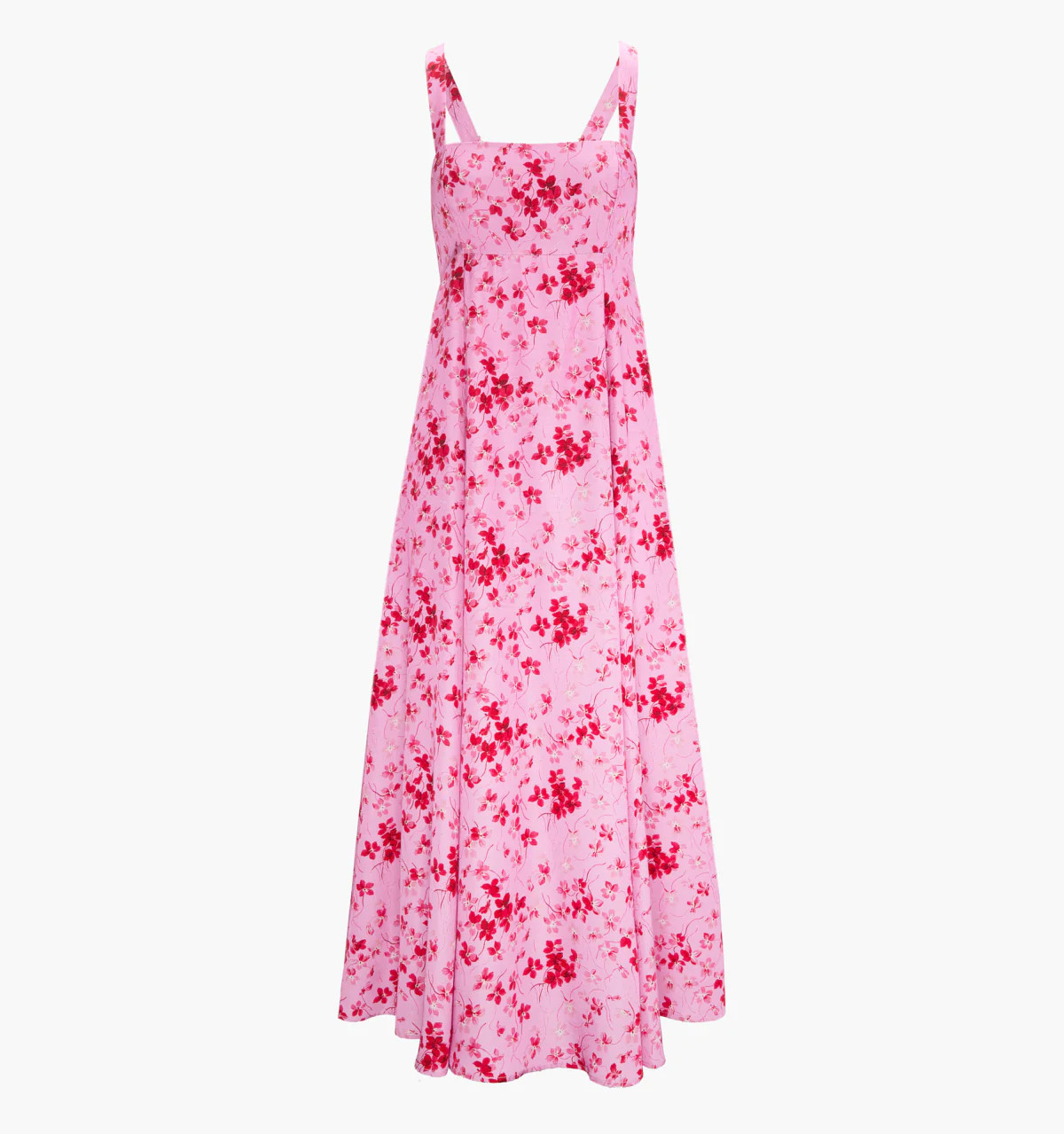 The Rowena Dress | Pink Sweet Peas / M | 100% Viscose | Hill House Home | Hill House Home US