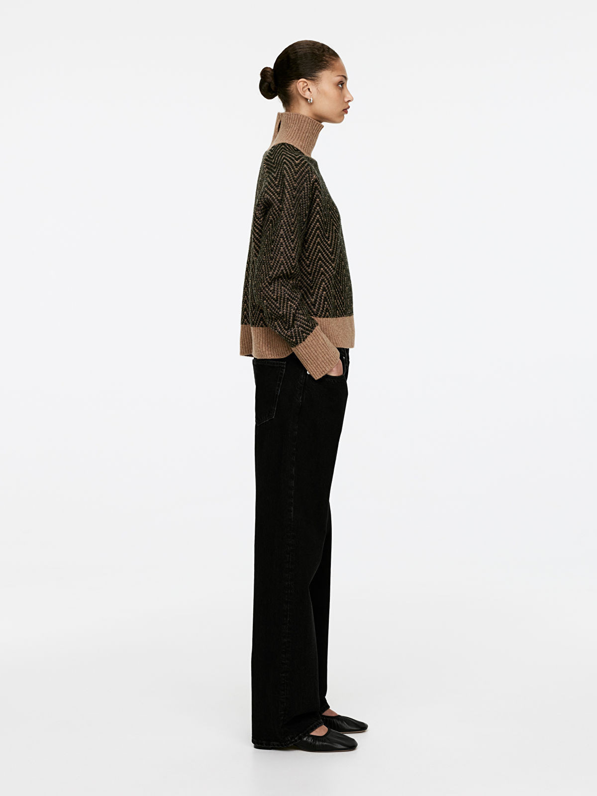 Jaquard-Knit Wool Jumper | ARKET (EU)