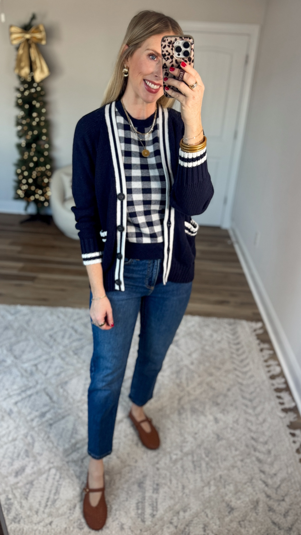 Daily try on, Walmart outfit, Walmart fashion, Walmart try on, free assembly, gingham tank, grandpa cardigan 

Smalls in both 

#LTKWorkwear #LTKootd #LTKFindsUnder50