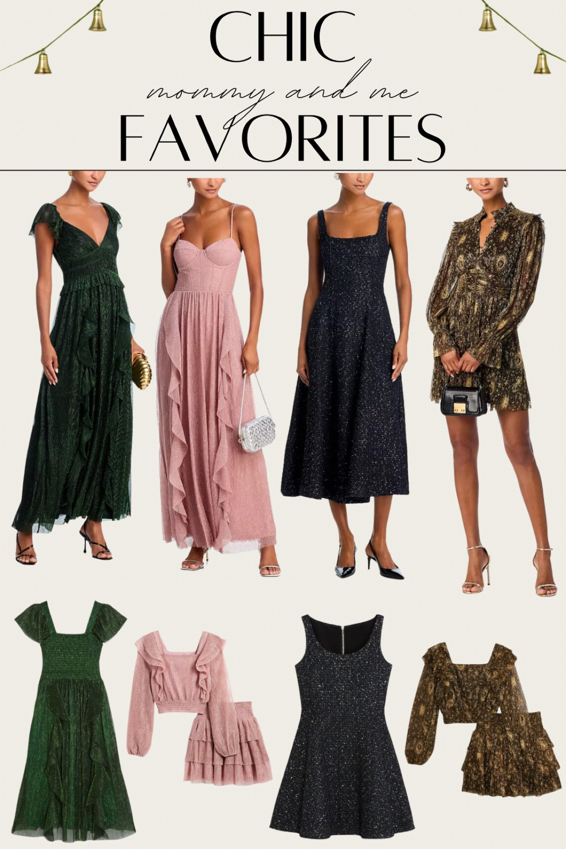 @bloomingdales X WICKED mommy and me line is the perfect holiday matching moment! How cute would these be for a holiday party or family photos? #bloomingdales #ad 

#LTKHoliday #LTKFamily #LTKCyberWeek