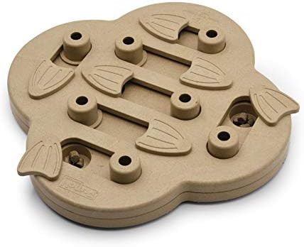 Outward Hound Nina Ottosson Dog Hide N' Slide Tan Interactive Treat Puzzle Dog Toy | Amazon (US)