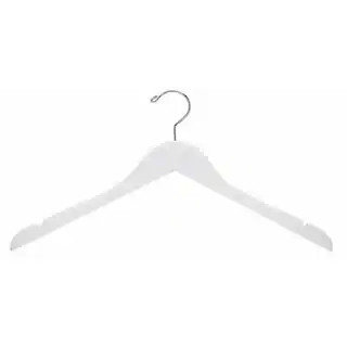 White Wood Hangers 25-Pack | The Home Depot