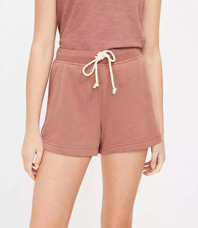 Lou & Grey Cozy Cotton Terry Shorts | LOFT