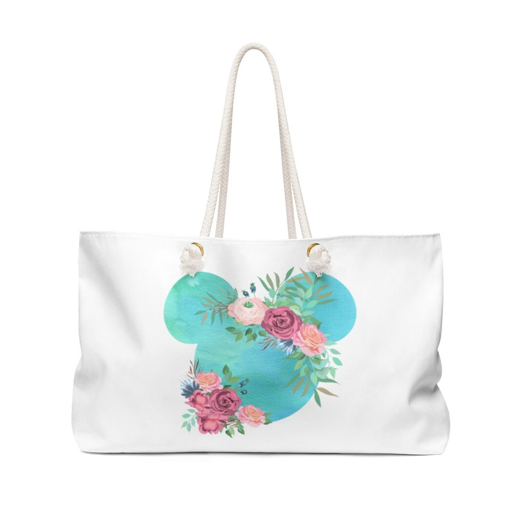 Mouse Bag, Magic Kingdom Weekender Bag, Beach Bag, Oversized Bag, Gifts for Her, Vacation Bag, Ca... | Etsy (US)