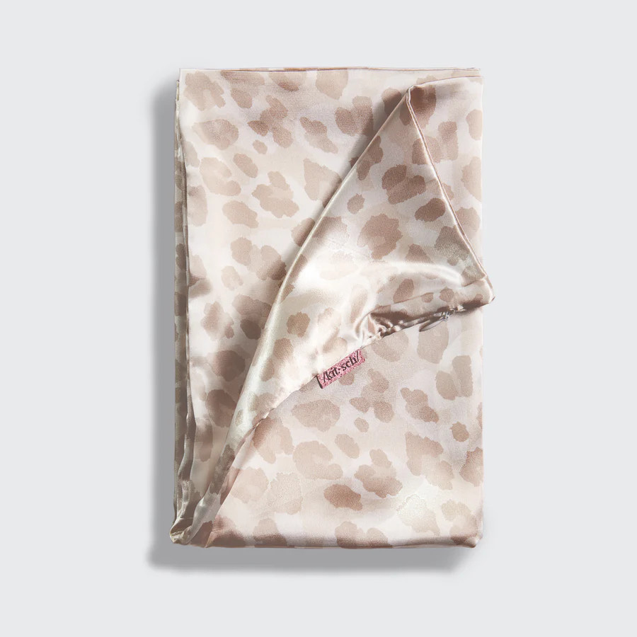 Satin Pillowcase in Leopard | Kitsch