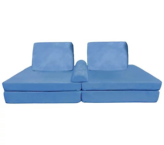 Huddle Kids Foam Modular Play Couch with Armrest - QVC.com | QVC