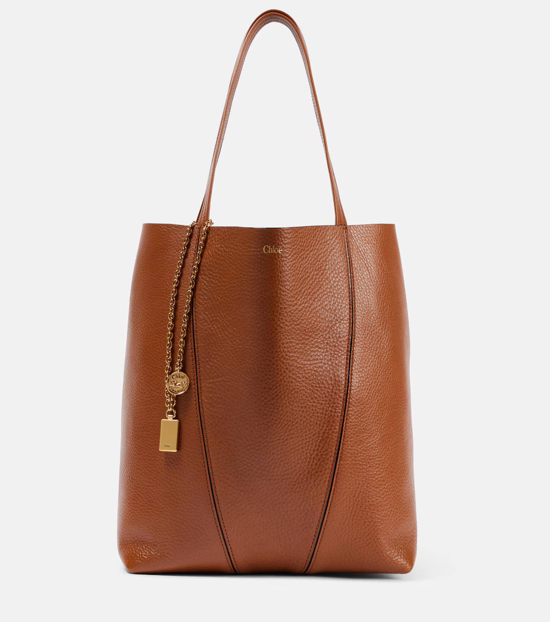 Spin Medium leather tote bag | Mytheresa (US/CA)