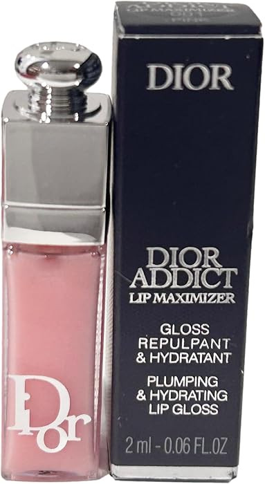 Dior Addict Lip Maximizer Lip Plumping Gloss # 001 PINK (MINI/SMALL/SAMPLE SIZE/TRAVEL SIZE) 2 ml... | Amazon (US)