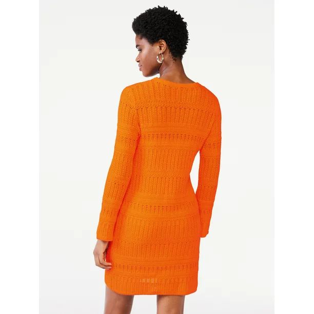 Scoop Women's Crochet Dress | Walmart (US)