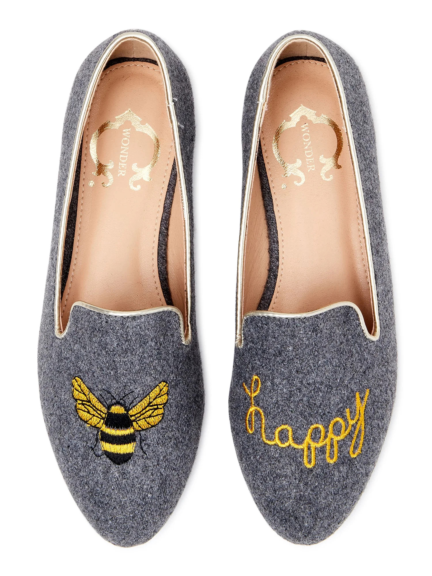 C. Wonder Women's Conversational Smoking Flat | Walmart (US)