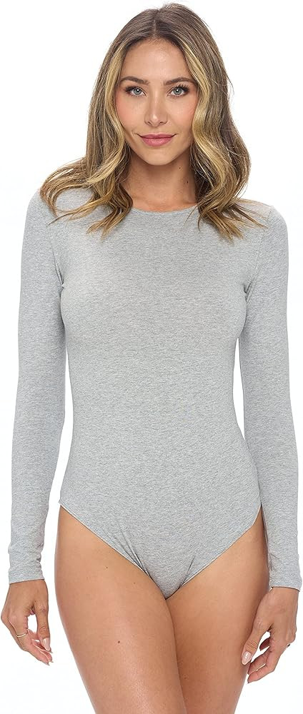 Natural Uniforms Long Sleeve Body Suit-Breathable Cotton Stretch | Amazon (US)