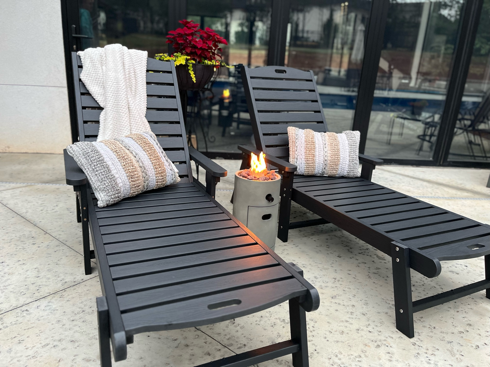 Shop our backyard pool space! 