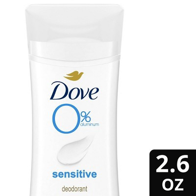 Dove Beauty 0% Aluminum Sensitive Skin Women's Deodorant Stick - 2.6oz | Target