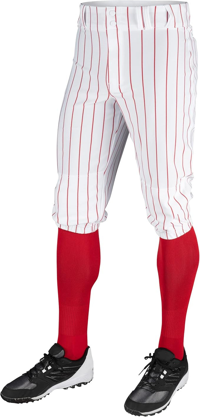 CHAMPRO Boys' Youth Triple Crown Classic Pinstripe Baseball Knickers | Amazon (US)