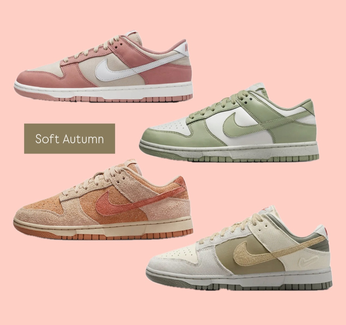 Soft Autumn Dunks

#softautumn
#hocautn

#LTKStyleTip #LTKActive #LTKShoeCrush