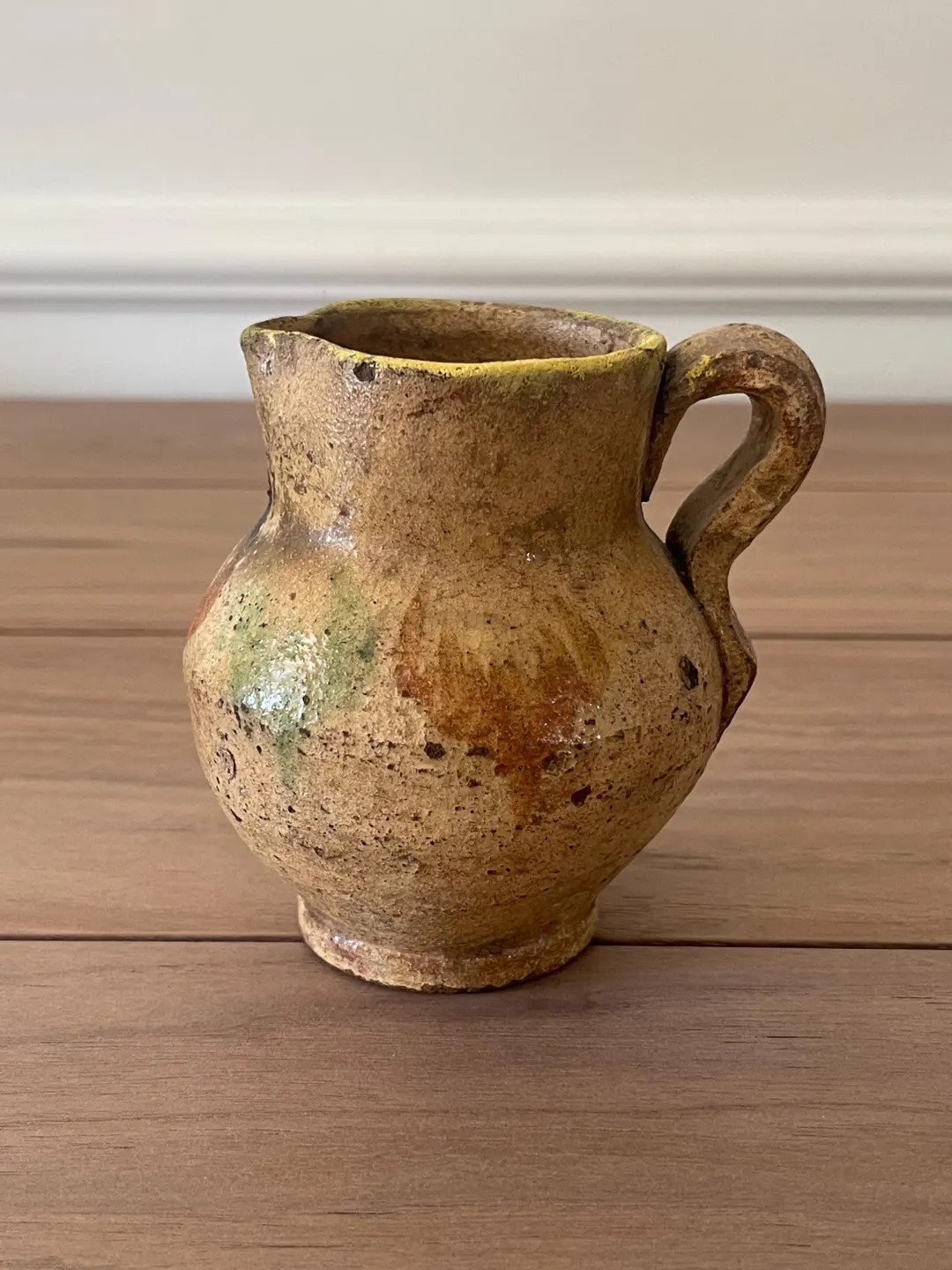 Vintage Guatemalan Ceramic Pitcher – Hand-Painted Floral Earthenware Bud Vase | Etsy (US)