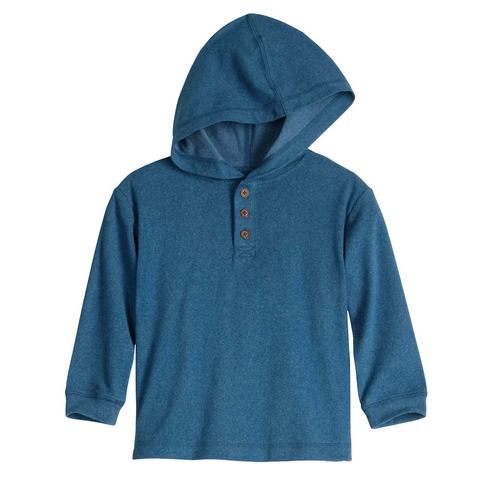 Baby & Toddler Boy Jumping Beans® Cozy Hooded Henley | Kohl's