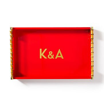 Bamboo Lacquer Serving Tray | Mark and Graham | Mark and Graham