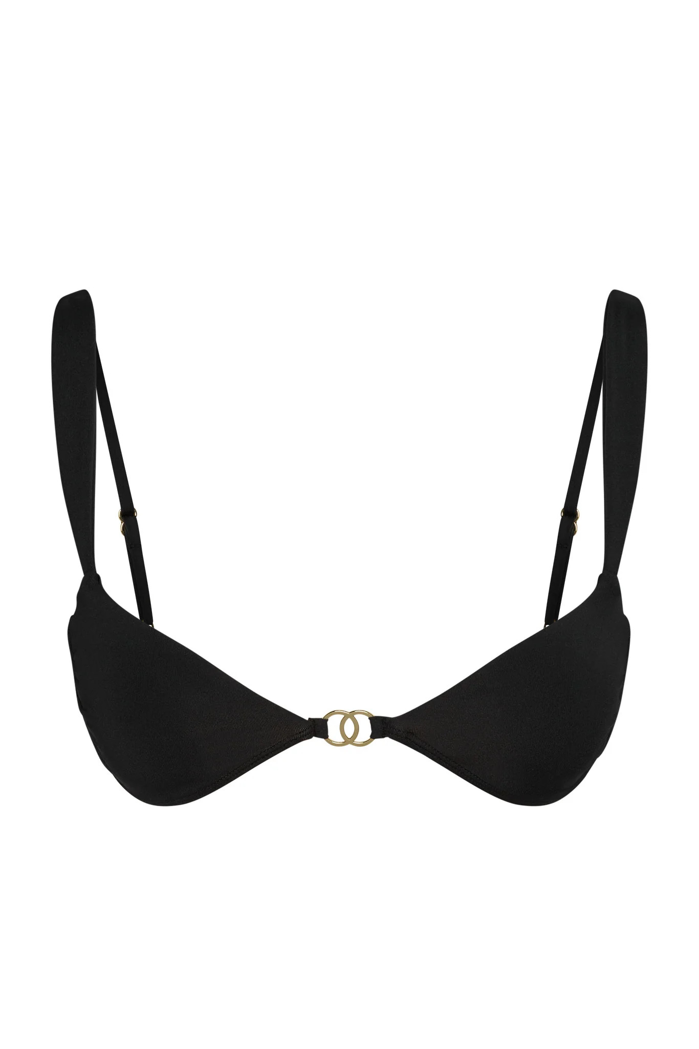 Petit Ermitage Top - Black | Monday Swimwear