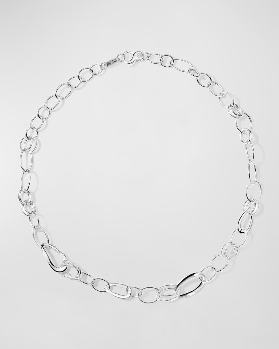 Cherish 925  Sterling Silver Link Necklace, 18" | Neiman Marcus