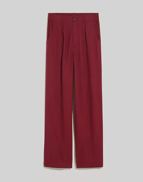 Drapeweave Neale Straight-Leg Pants | Madewell