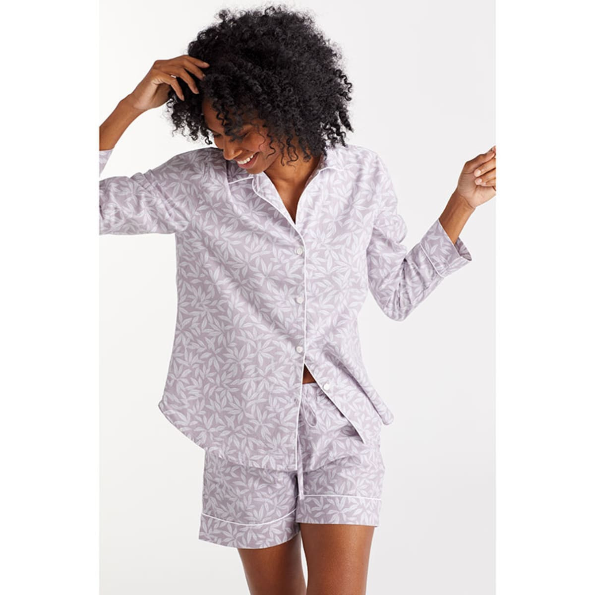 Legends Luxury™ Organic Cotton Flannel Shorts Set | The Company Store