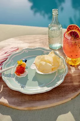 Twirl Melamine Dinner Plates, Set of 4 | Anthropologie (US)