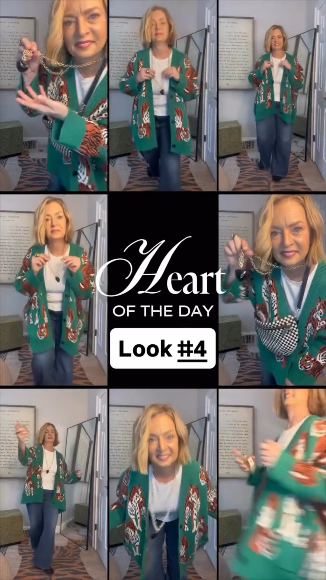 As I’m shopping my closet, I find I’m being a little more strategic. For example, I have things that are great for certain temps or seasons and, in years past, would forget to wear them at that moment. Not this year! I have all these fun hearts and I’m wearing them regularly heading into Valentine’s Day. Here’s look #4! 

🖤 Comment PIXIE below to receive a DM with the link to this post on my LTK 
🎗️ Here’s your reminder to wear your hearts, too! Double tap if you will. 

#over50style #wearyourhearts #shop@ycloset #nonewclothestilspring

⬇ https://liketk.it/5P5X0