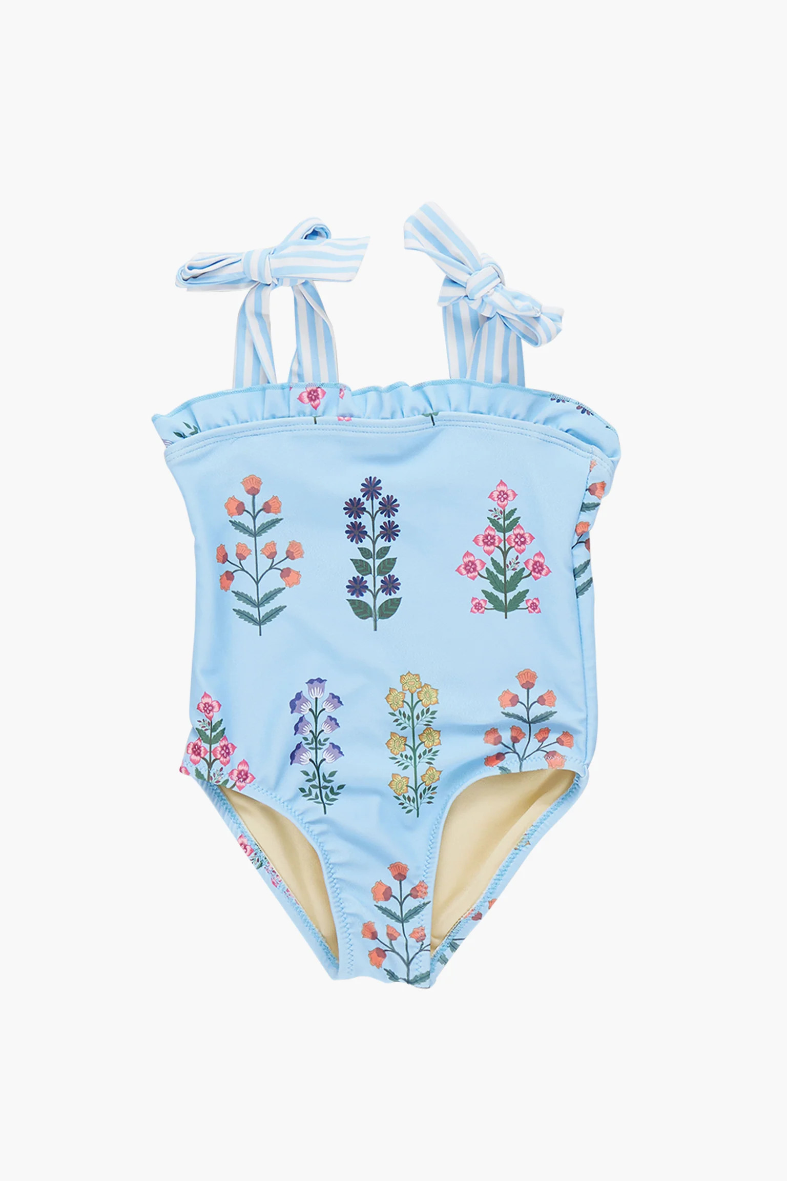 Blue Belle Field Floral Hero Suit | Tuckernuck (US)