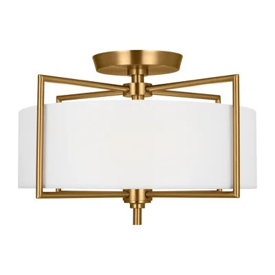 Framlingham Fabric Semi Flush Mount | Wayfair North America