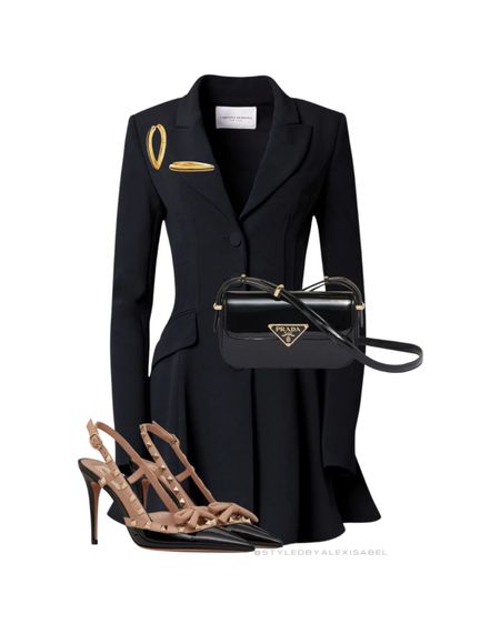 Black blazer dress 🖤

#LTKitbag #LTKSeasonal #LTKshoecrush