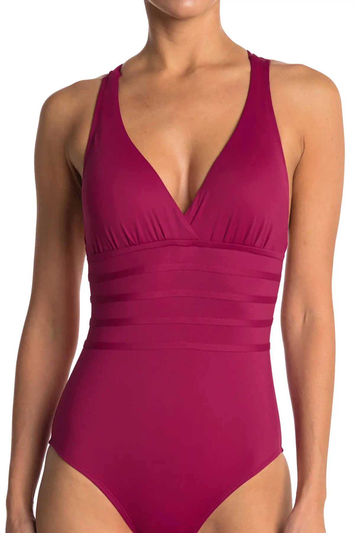 La Blanca Swimwear Cross Back One-Piece Swimsuit at Nordstrom Rack | Nordstrom Rack