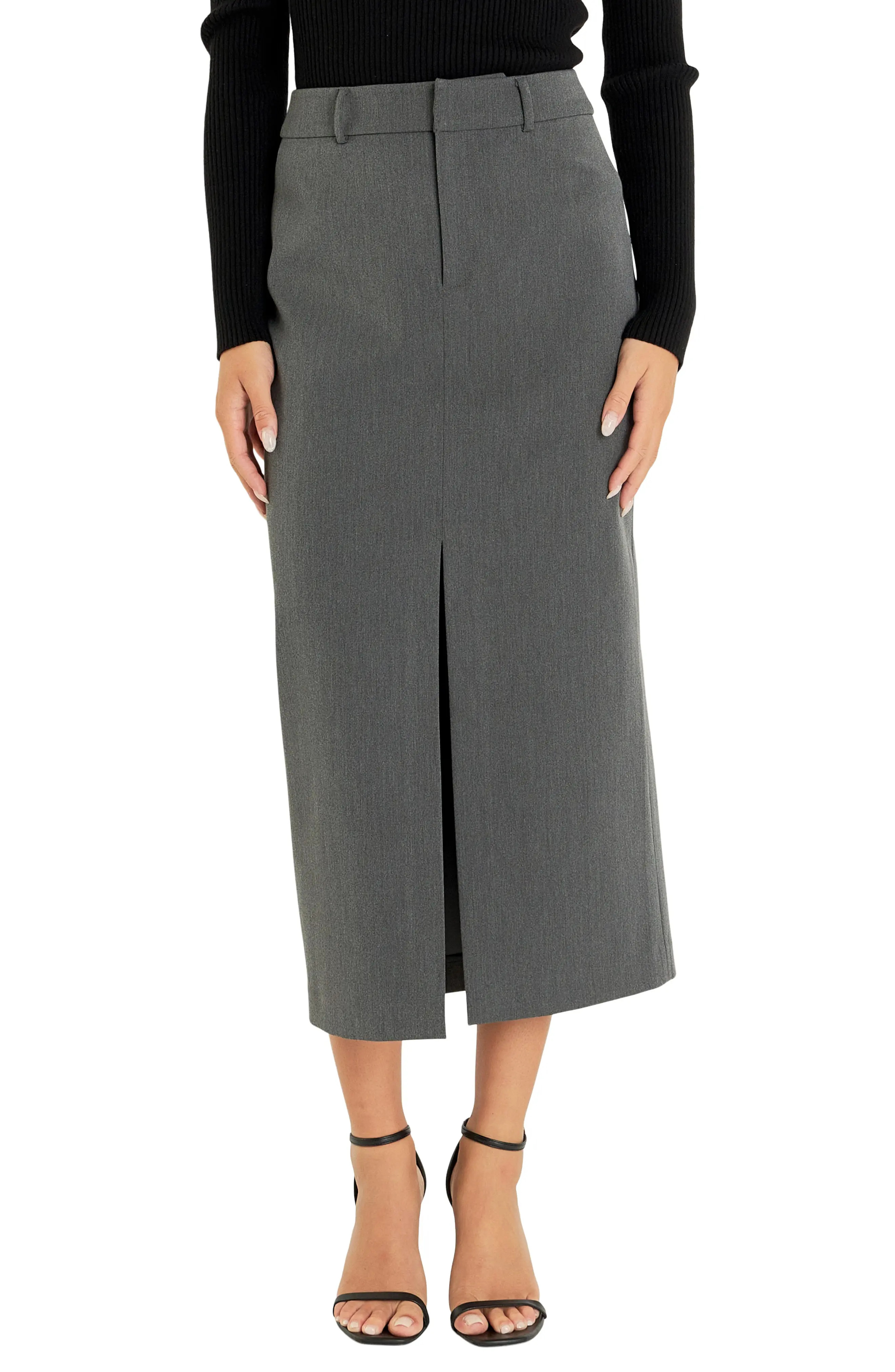 Endless Rose Front Slit Maxi Skirt (Women) | Nordstrom | Nordstrom