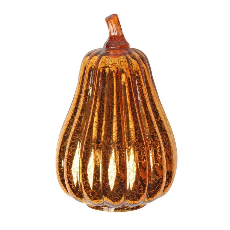 Mercury Glass Light up Pumpkin,Fall Decoration for Home-Lamps for Festive Decoration-Halloween Pu... | Walmart (US)