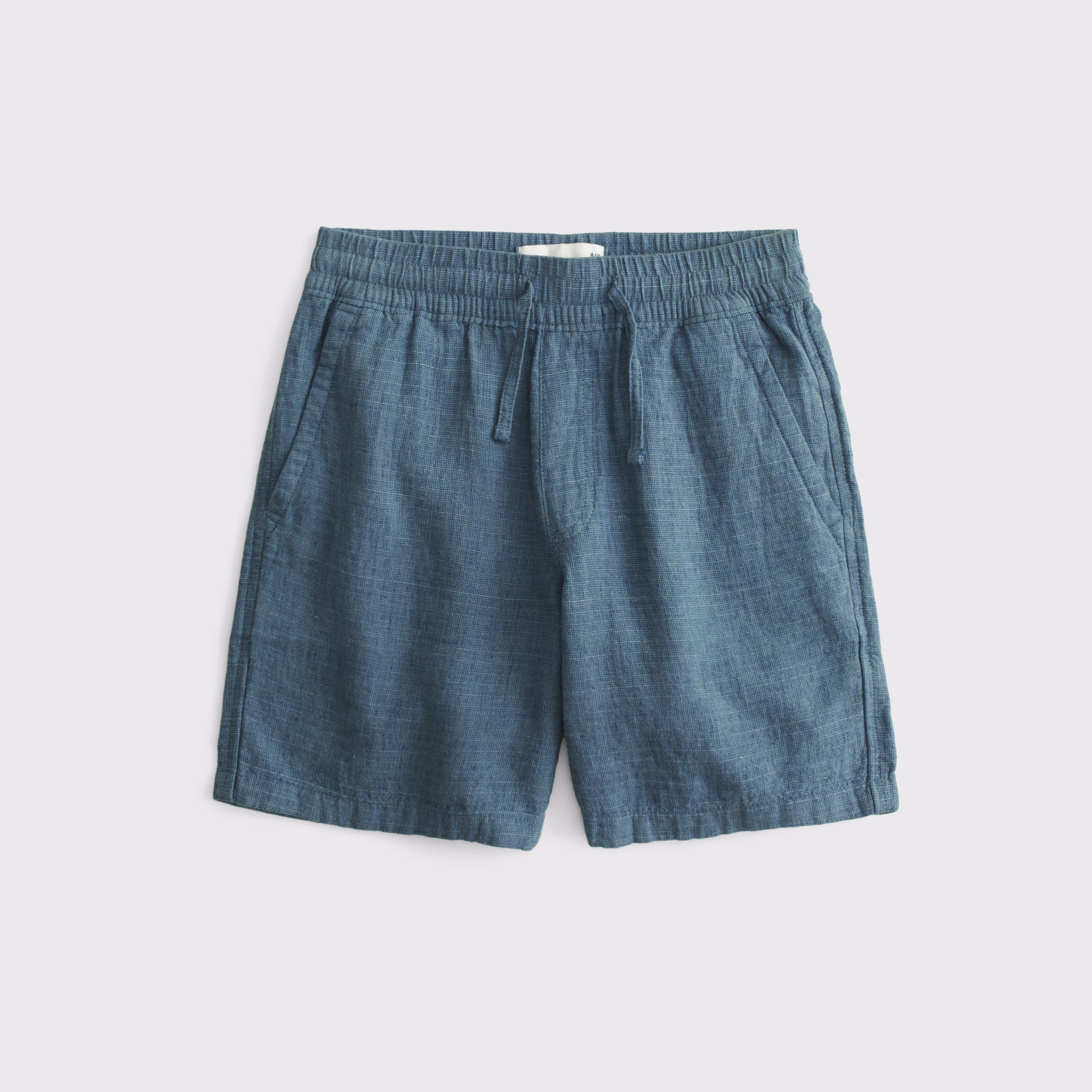 linen-blend pull-on shorts | Abercrombie & Fitch (US)