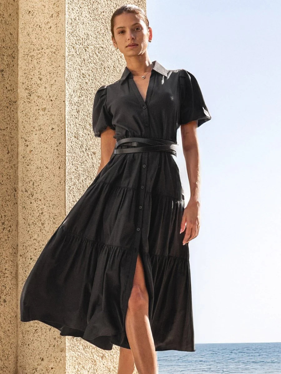 Brochu Walker Women's Havana Dress, Ivory | Brochu Walker