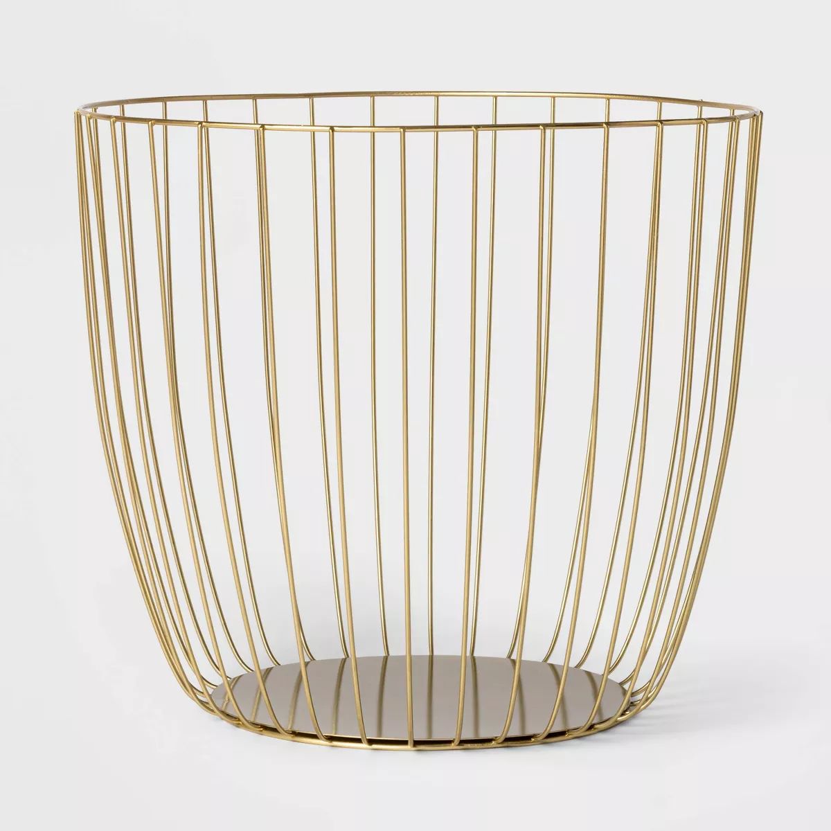 Large Metal Wire Basket Gold - Threshold™ | Target